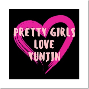 Pretty Girls Love Yunjin Le Sserafim Posters and Art